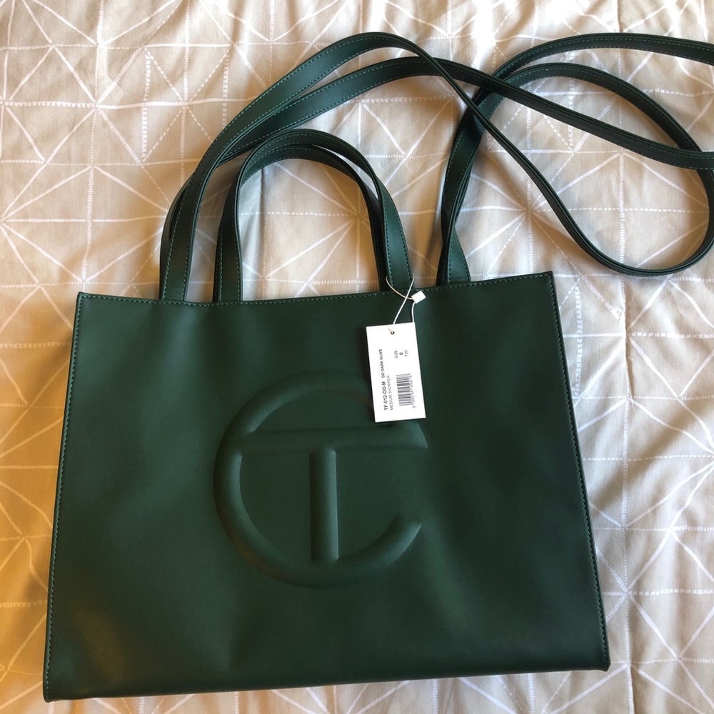 Telfar Medium Dark Olive Bag